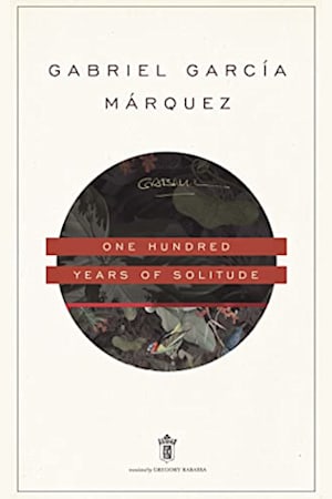 Book cover for One Hundred Years of Solitude by Gabriel García Márquez