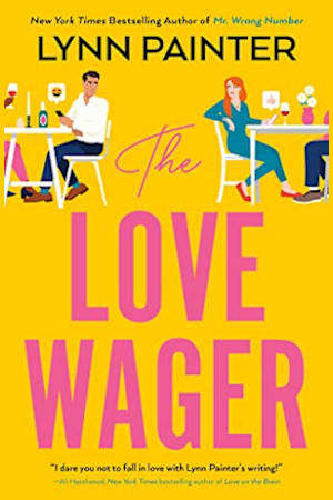 Book cover for The Love Wager by Lynn Painter