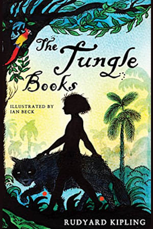 Book cover for The Jungle Book by Rudyard Kipling