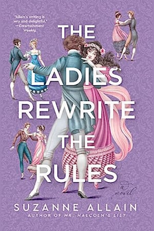 Book cover for The Ladies Rewrite the Rules by Suzanne Allain