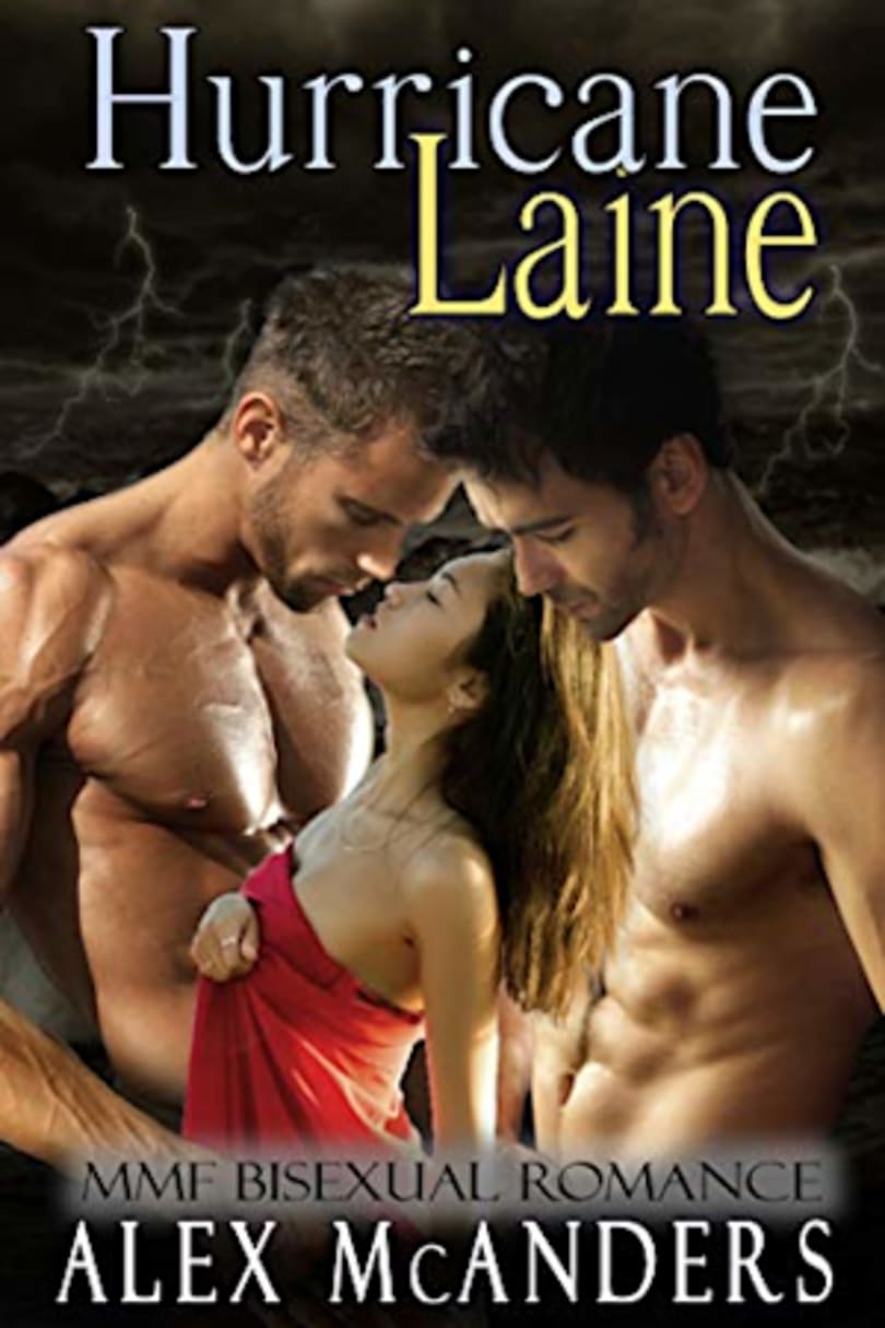 Hurricane Laine MMF Bisexual Romance (Taming the Beast Book 1) by Alex McAnders photo image