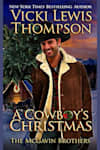 Book cover for A Cowboy's Christmas by Vicki Lewis Thompson