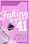 Book cover for Faking It with #41 by Piper Rayne