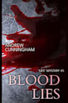 Book cover for Blood Lies by Andrew Cunningham