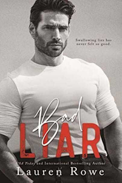 Book cover for Bad Liar by Lauren Rowe