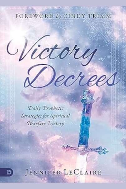 Book cover for Victory Decrees by Jennifer LeClaire