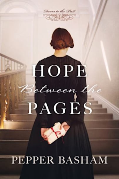 Book cover for Hope Between the Pages by Pepper D. Basham