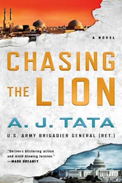 Book cover for Chasing the Lion by A. J. Tata