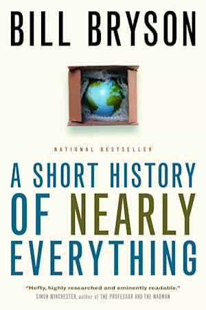 Book cover for A Short History of Nearly Everything by Bill Bryson