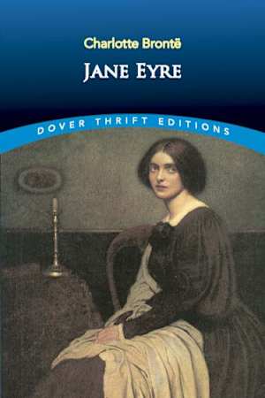 Book cover for Jane Eyre by Charlotte Brontë