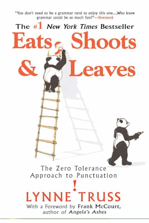 Book cover for Eats, Shoots and Leaves by Lynne Truss