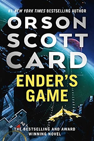 Book cover for Ender’s Game by Orson Scott Card