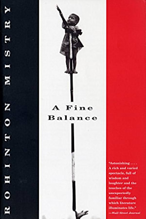 Book cover for A Fine Balance by Rohinton Mistry