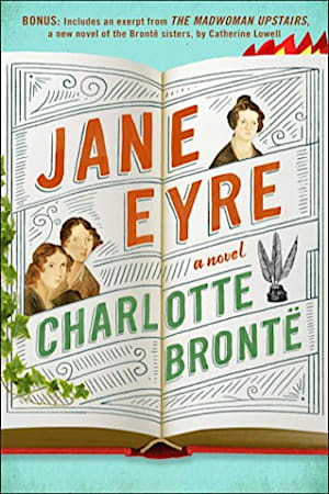 Book cover for Jane Eyre by Charlotte Brontë