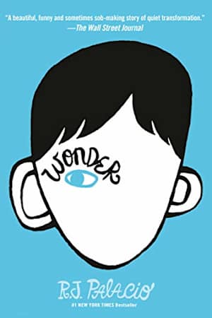 Book cover for Wonder by R. J. Palacio