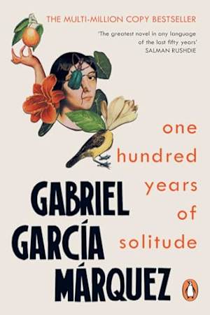 Book cover for One Hundred Years of Solitude by Gabriel García Márquez