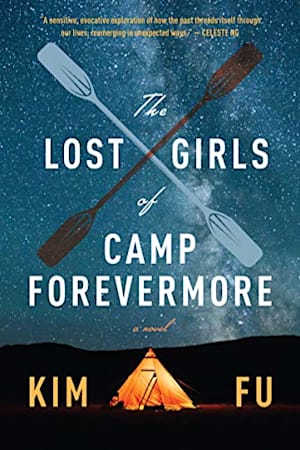 Book cover for The Lost Girls of Camp Forevermore by Kim Fu