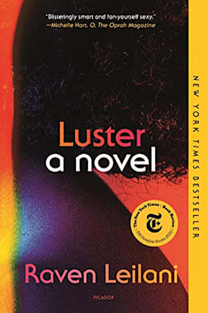 Book cover for Luster by Raven Leilani