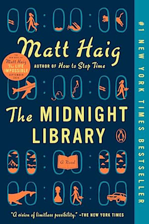 Book cover for The Midnight Library by Matt Haig