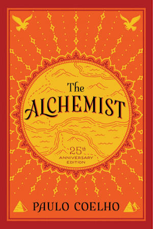 Book cover for The Alchemist by Paulo Coelho