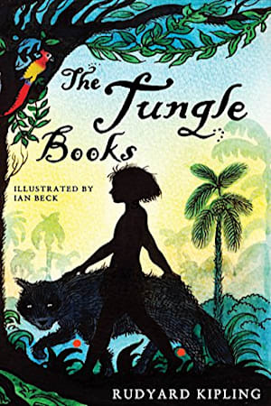 Book cover for The Jungle Book by Rudyard Kipling