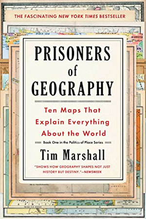 Book cover for Prisoners of Geography by Tim Marshall