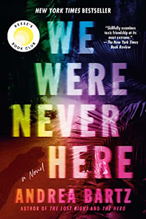 Book cover for We Were Never Here by Andrea Bartz