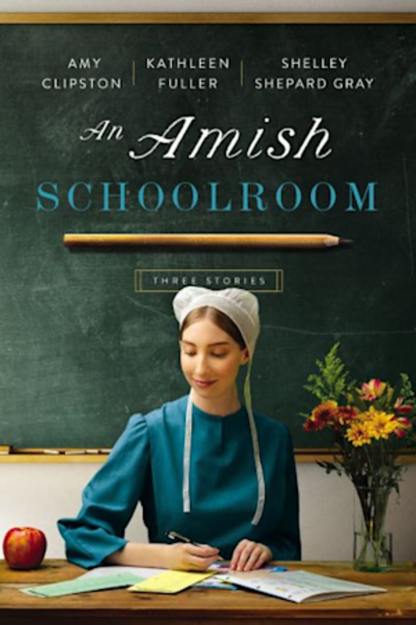 Book cover for An Amish Schoolroom by Amy Clipston, Shelley Shepard Gray, Kathleen Fuller