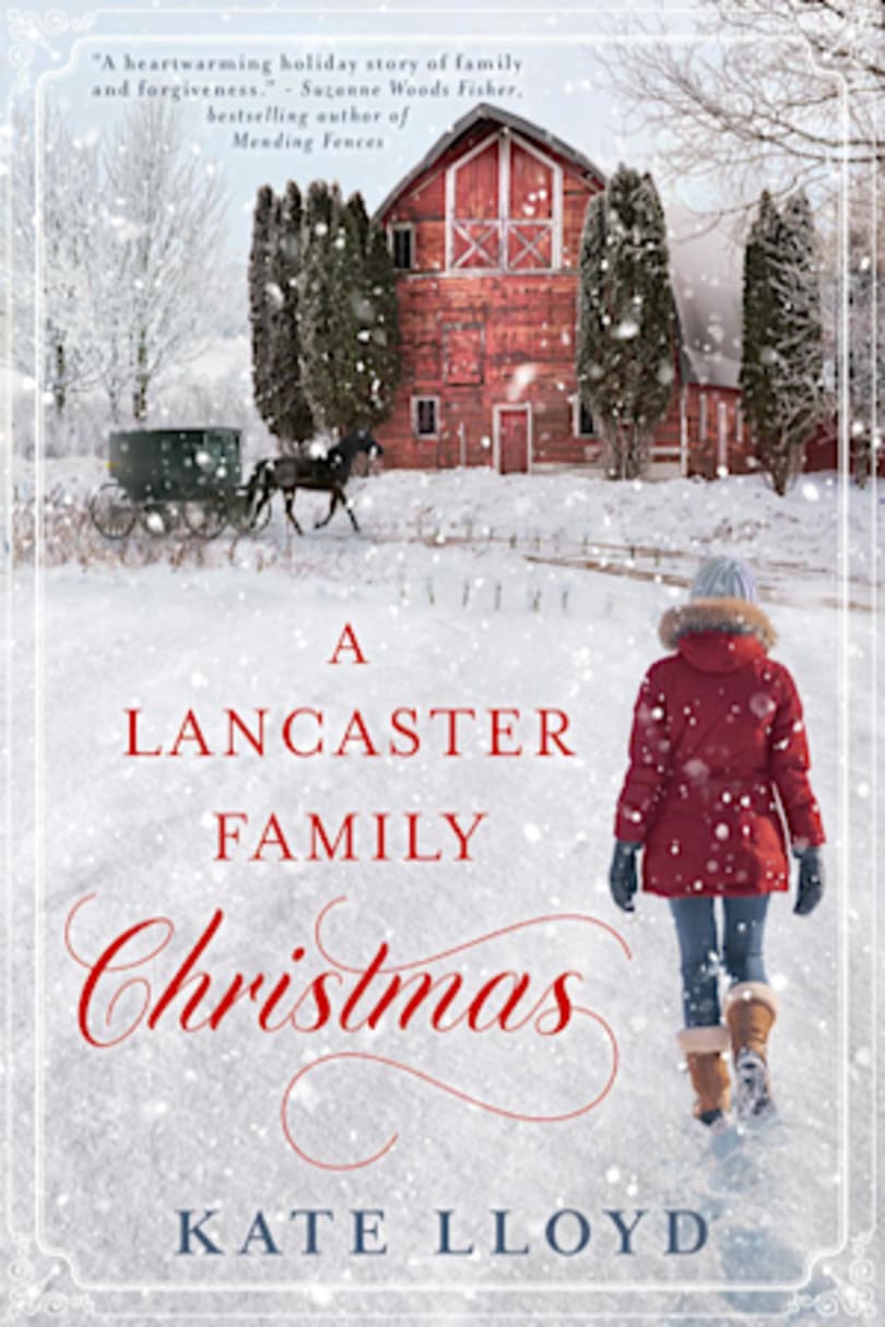 Book cover for A Lancaster Family Christmas by Kate Lloyd