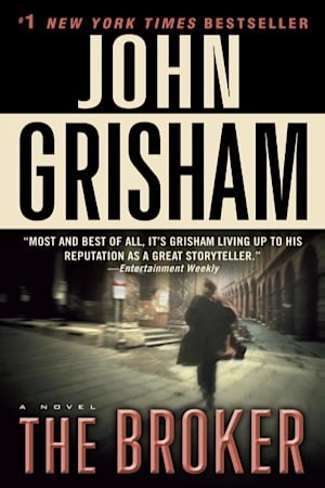 Book cover for The Broker by John Grisham