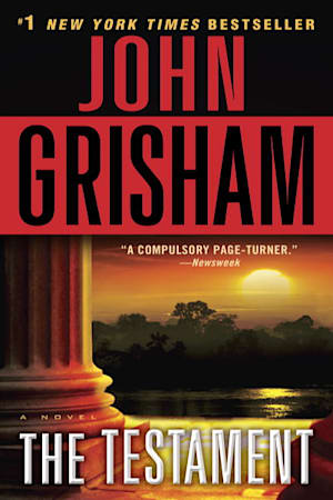 Book cover for The Testament by John Grisham