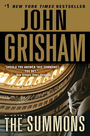 Book cover for The Summons by John Grisham