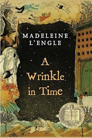 Book cover for A Wrinkle in Time by Madeleine L’Engle