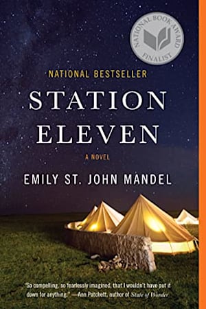 Book cover for Station Eleven by Emily St. John Mandel