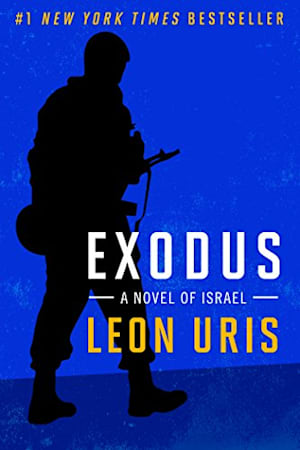 Book cover for Exodus by Leon Uris