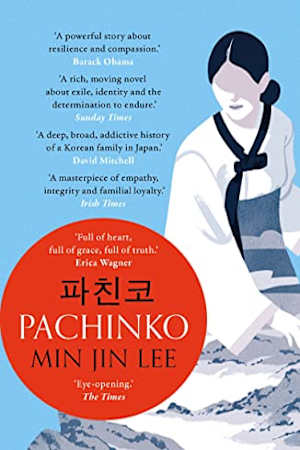 Book cover for Pachinko by Min Jin Lee