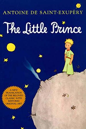 Book cover for The Little Prince by Antoine de Saint-ExupÃ©ry