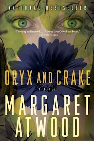 Book cover for Oryx and Crake by Margaret Atwood