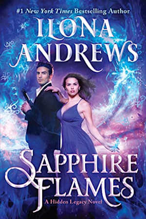 Book cover for Sapphire Flames by Ilona Andrews