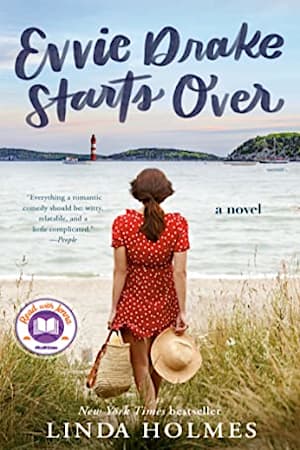 Book cover for Evvie Drake Starts Over by Linda Holmes