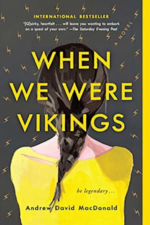 Book cover for When We Were Vikings by Andrew David MacDonald