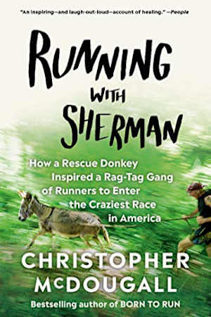 Book cover for Running with Sherman by Christopher McDougall