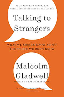 Book cover for Talking to Strangers by Malcolm Gladwell