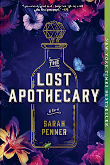Book cover for The Lost Apothecary by Sarah Penner