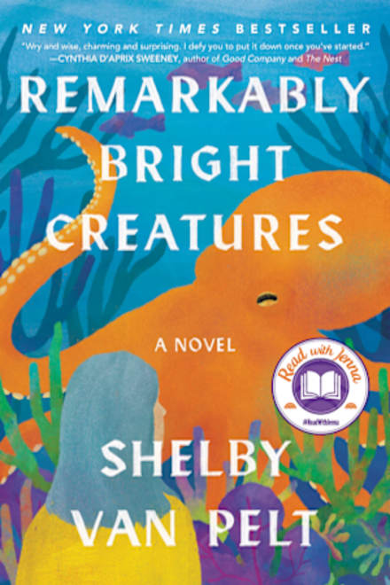 Book cover for Remarkably Bright Creatures by Shelby Van Pelt