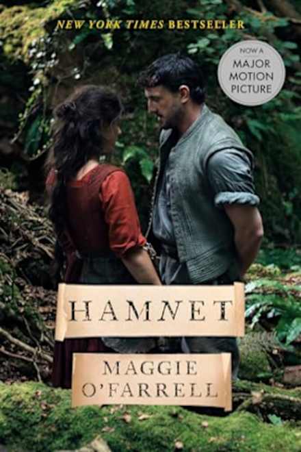 Book cover for Hamnet by Maggie O’Farrell