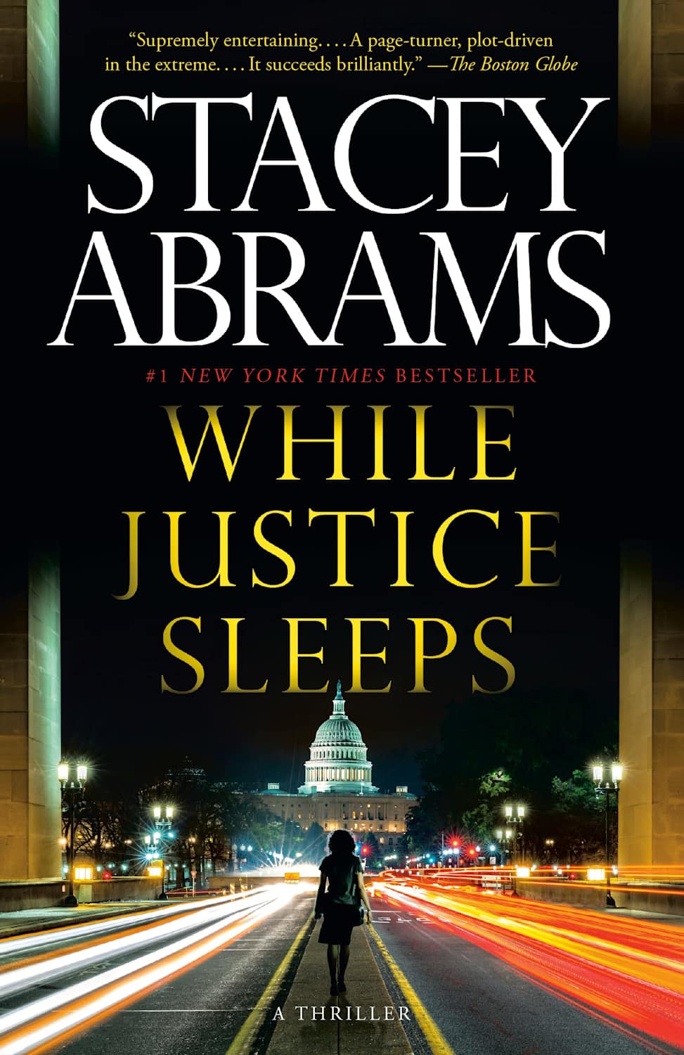 While Justice Sleeps by Stacey Abrams BookBub