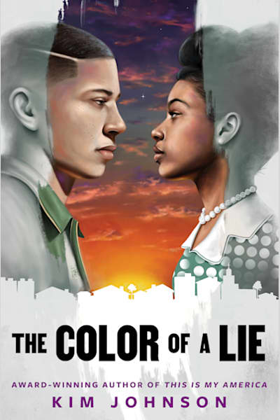 Book cover for The Color of a Lie by Kim Johnson