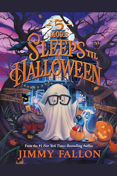 Book cover for 5 More Sleeps 'til Halloween by Jimmy Fallon