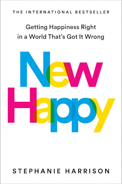 Book cover for New Happy by Stephanie Harrison